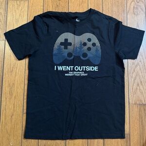 Wonder Nation Black Gaming Controller T-Shirt - youth size 18